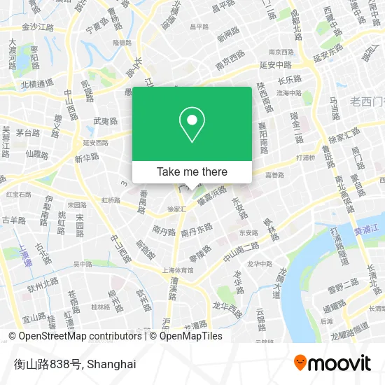 衡山路838号 map