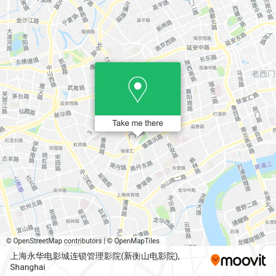上海永华电影城连锁管理影院(新衡山电影院) map