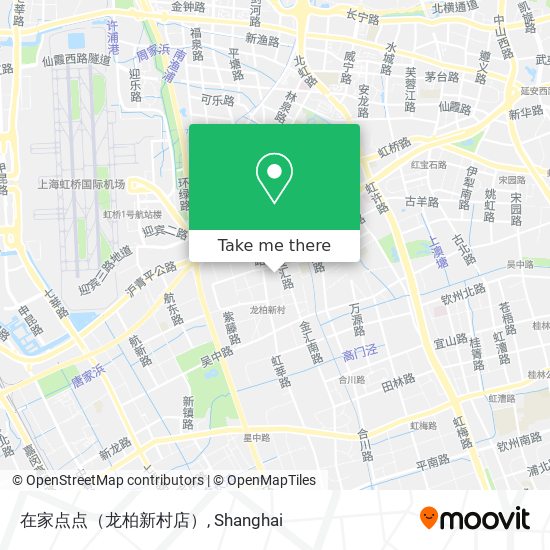 在家点点（龙柏新村店） map