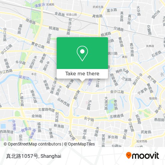 真北路1057号 map