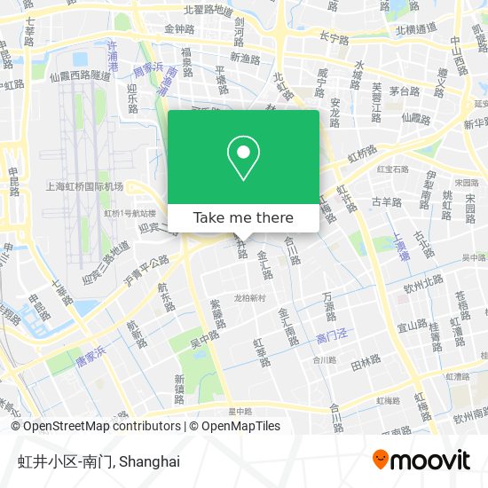 虹井小区-南门 map