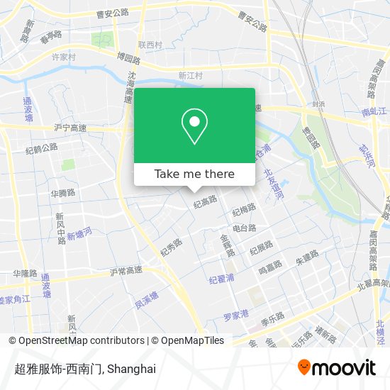 超雅服饰-西南门 map