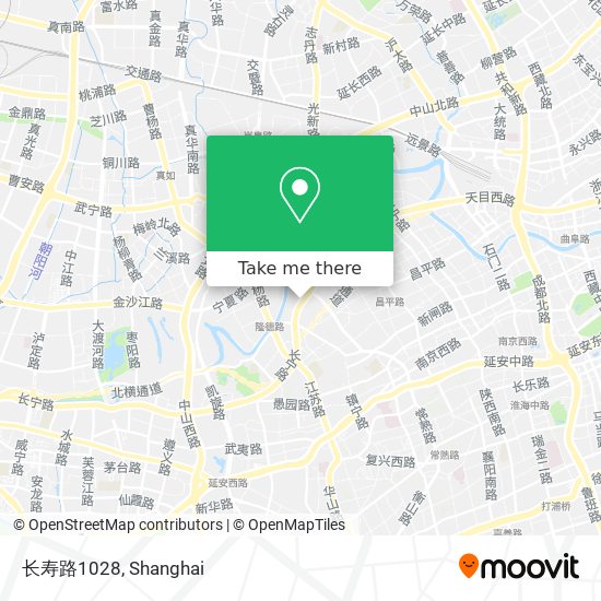 长寿路1028 map
