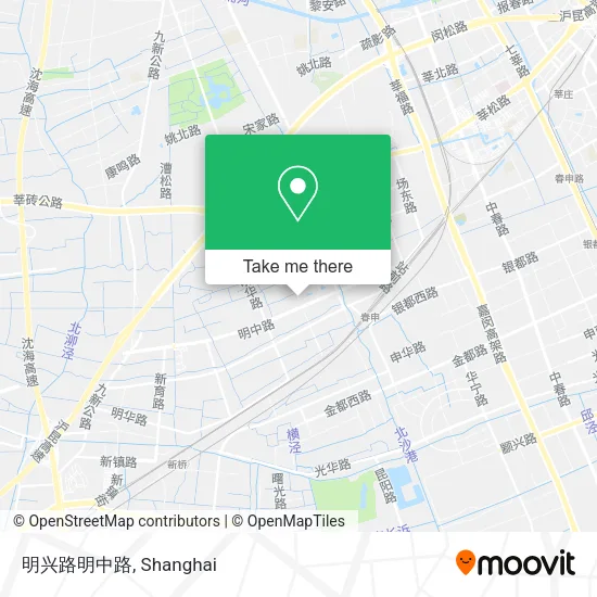 明兴路明中路 map