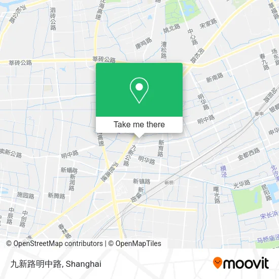 九新路明中路 map