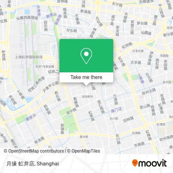 月缘 虹井店 map