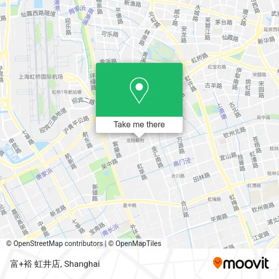 富+裕 虹井店 map