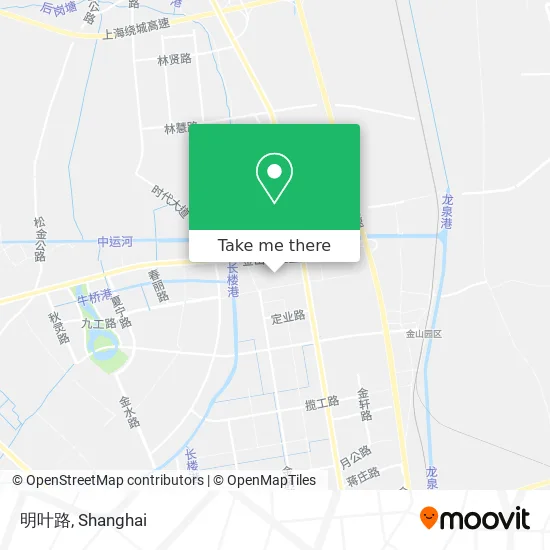 明叶路 map