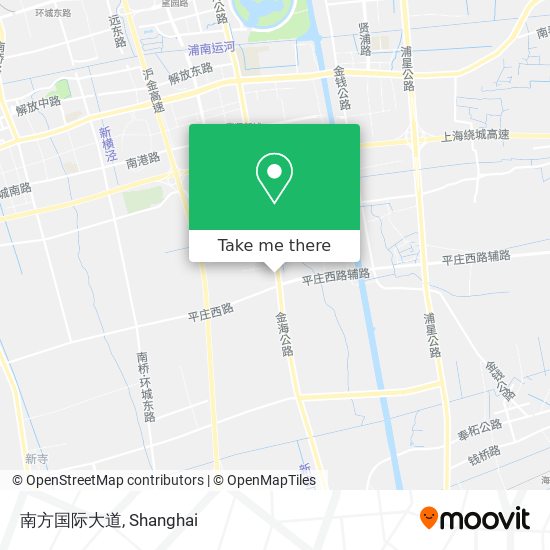 南方国际大道 map