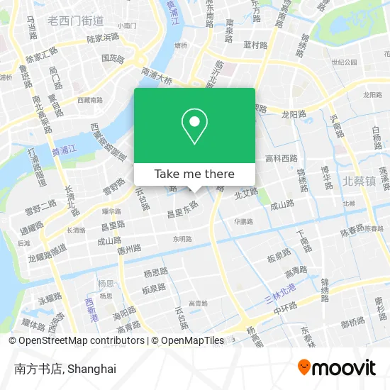 南方书店 map