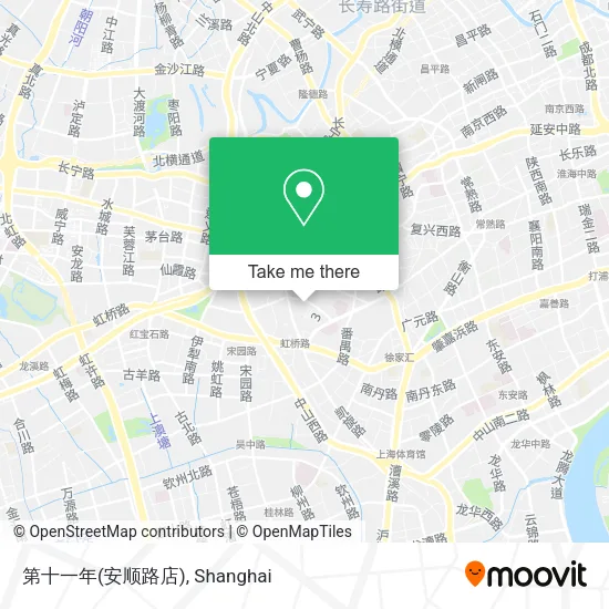 第十一年(安顺路店) map