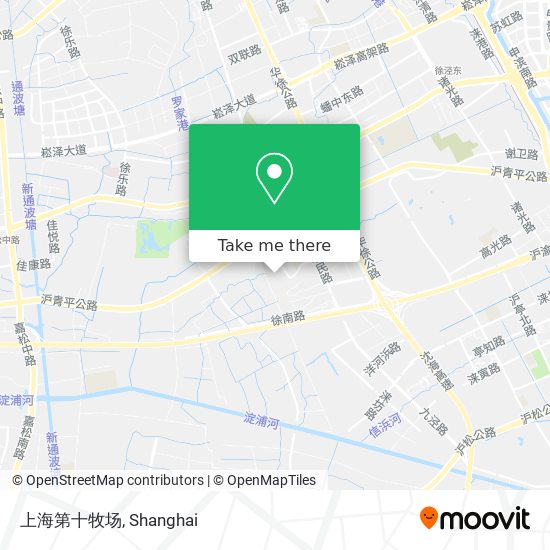 上海第十牧场 map
