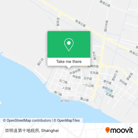 崇明县第十地税所 map