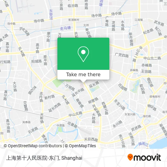 上海第十人民医院-东门 map