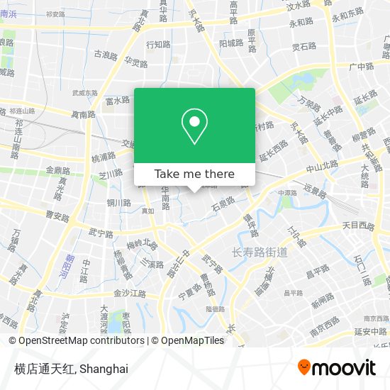 横店通天红 map