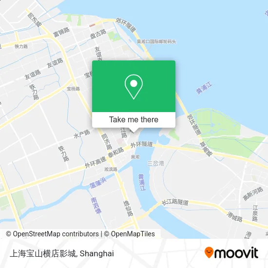 上海宝山横店影城 map