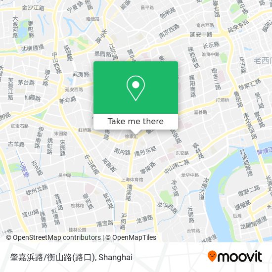 肇嘉浜路/衡山路(路口) map