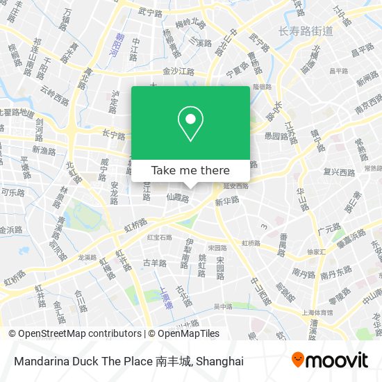 Mandarina Duck The Place 南丰城 map