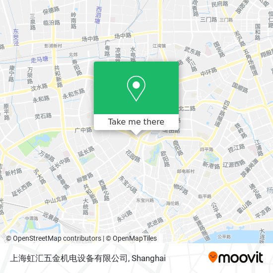 上海虹汇五金机电设备有限公司 map