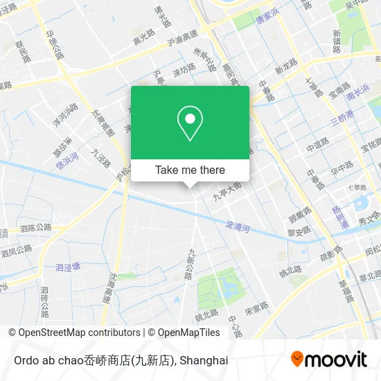 Ordo ab chao岙峤商店(九新店) map