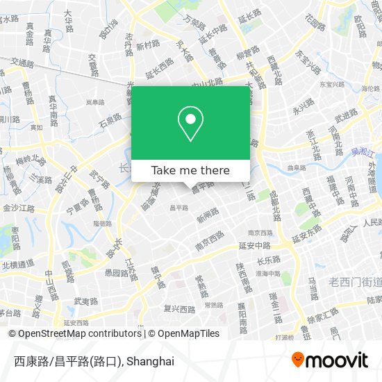 西康路/昌平路(路口) map