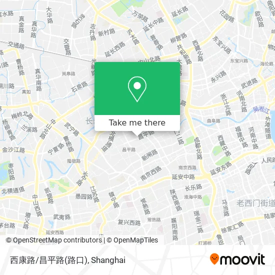 西康路/昌平路(路口) map