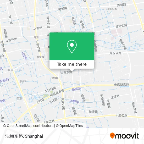沈梅东路 map
