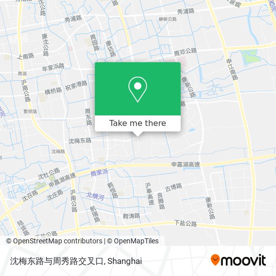 沈梅东路与周秀路交叉口 map