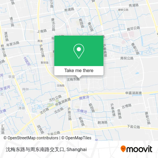 沈梅东路与周东南路交叉口 map