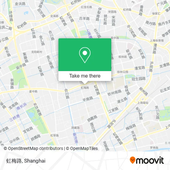 虹梅路 map