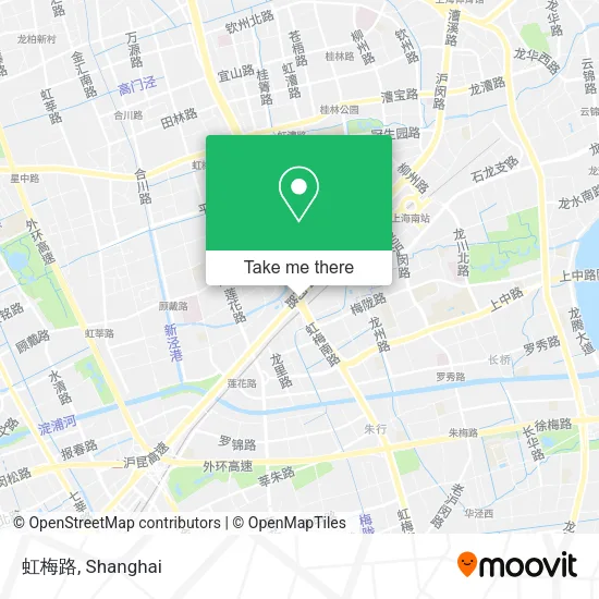 虹梅路 map