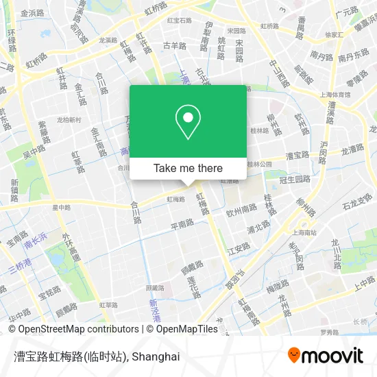 漕宝路虹梅路(临时站) map