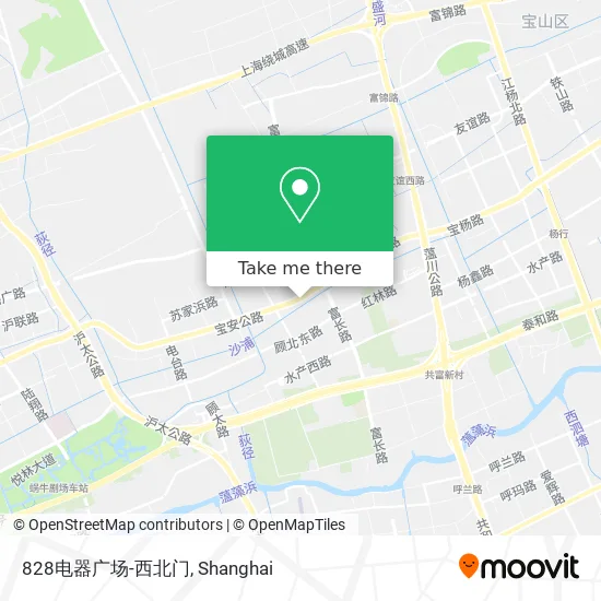 828电器广场-西北门 map