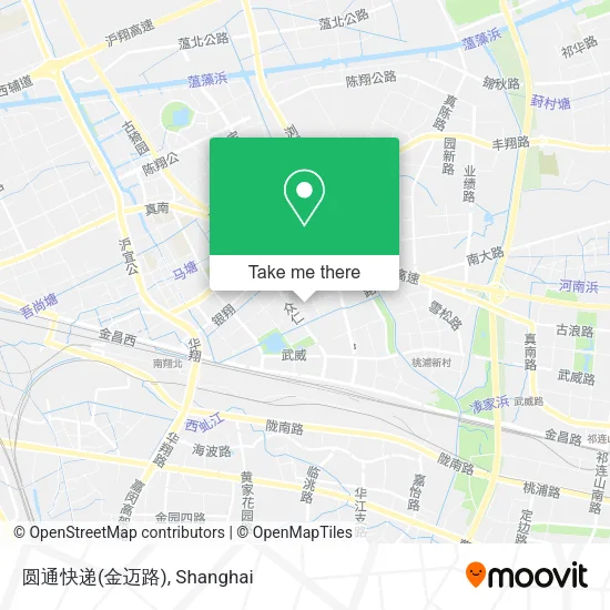 圆通快递(金迈路) map