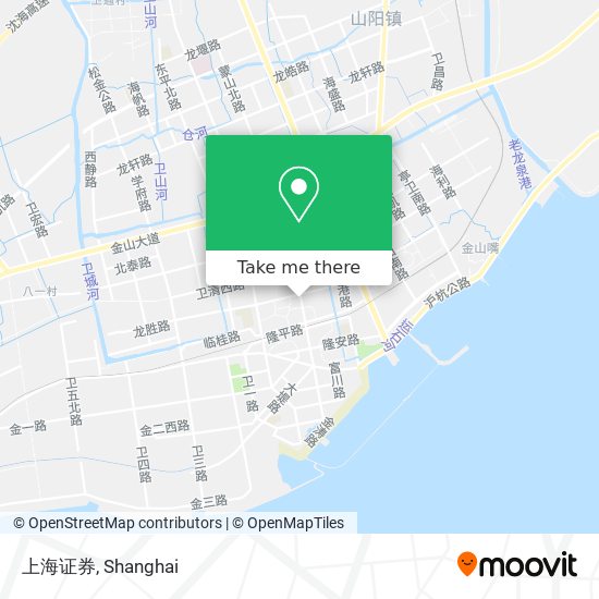 上海证券 map