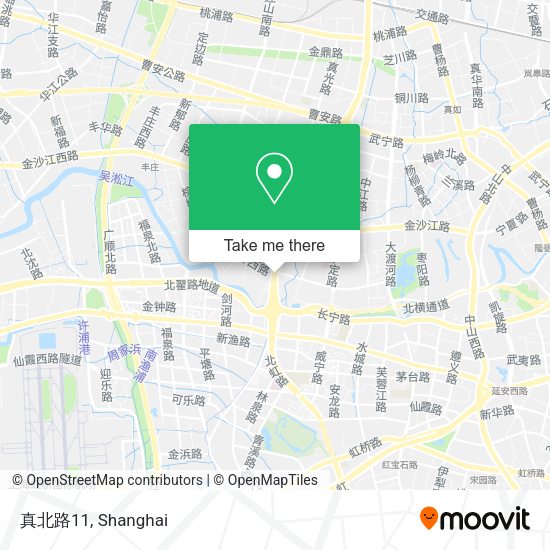 真北路11 map