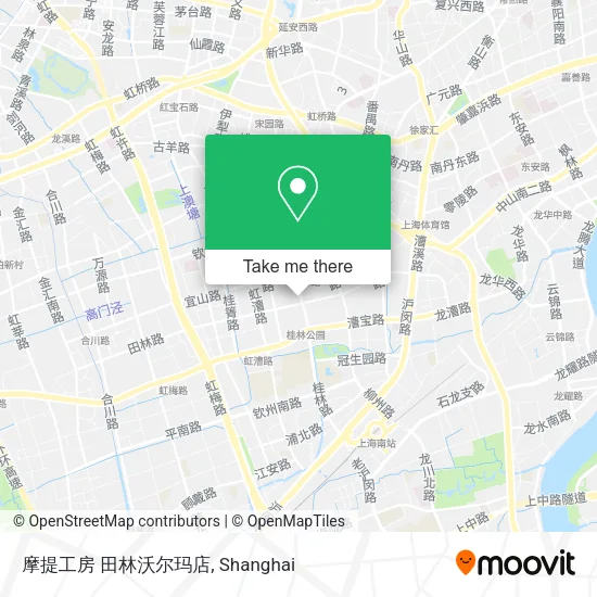 摩提工房 田林沃尔玛店 map