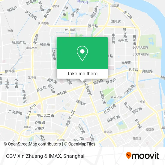 CGV Xin Zhuang & IMAX map