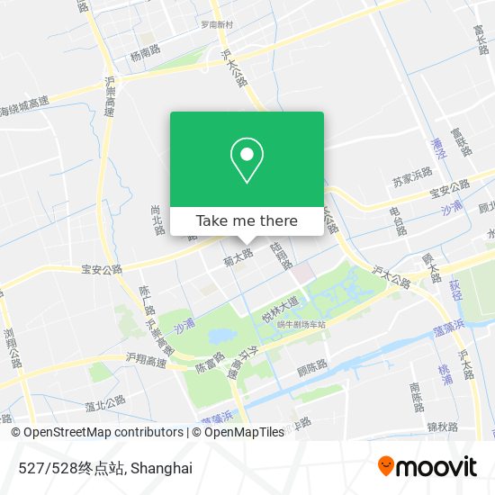 527/528终点站 map
