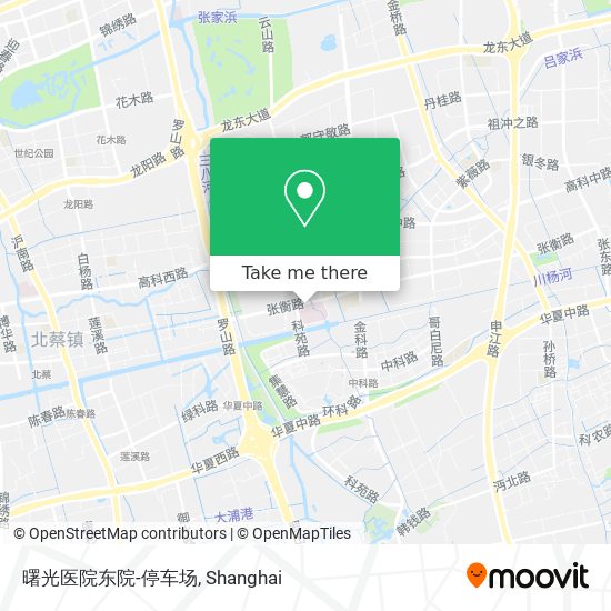 曙光医院东院-停车场 map