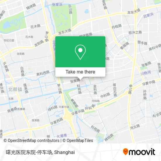 曙光医院东院-停车场 map