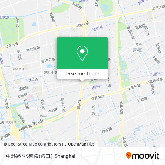 中环路/张衡路(路口) map