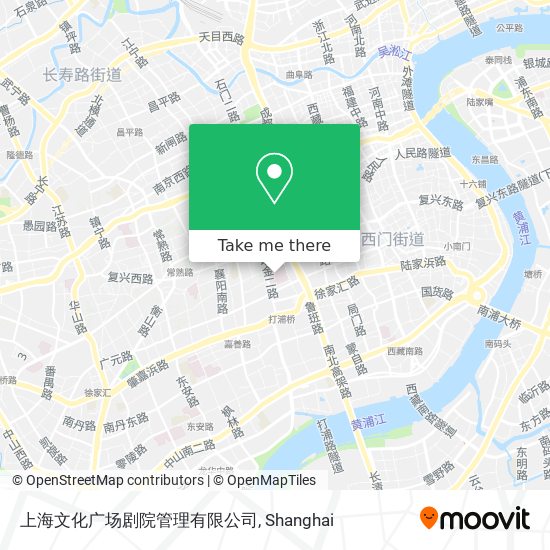 上海文化广场剧院管理有限公司 map