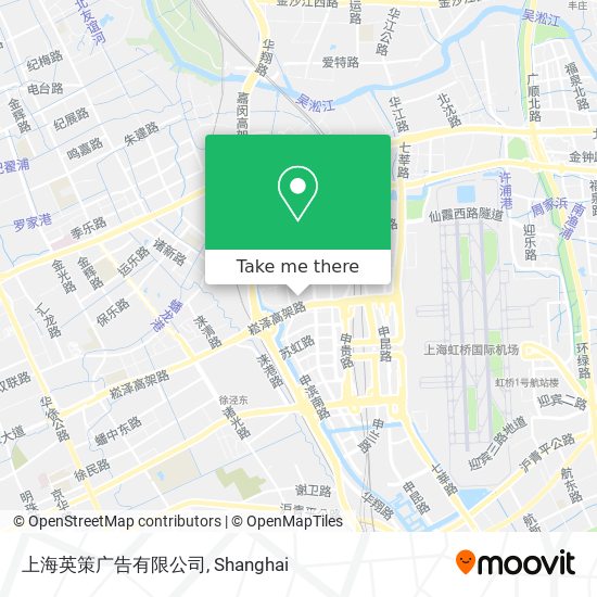 上海英策广告有限公司 map