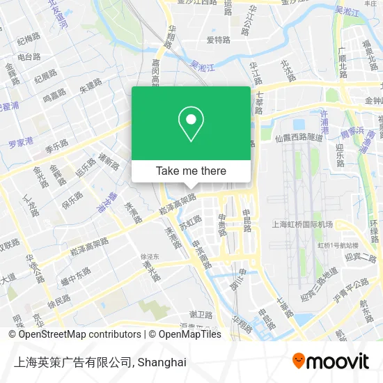 上海英策广告有限公司 map