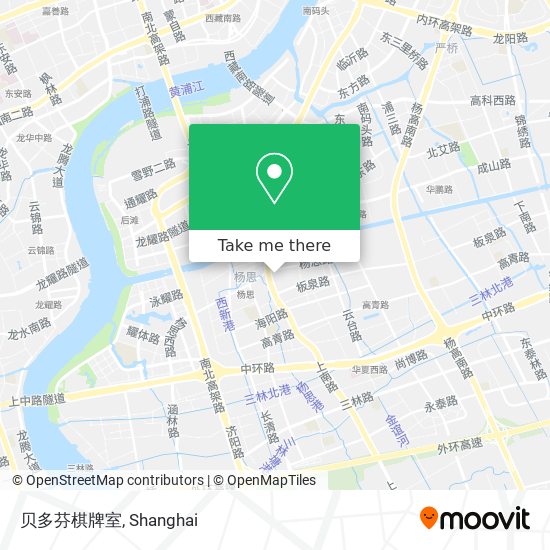 贝多芬棋牌室 map