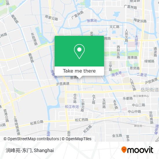 润峰苑-东门 map