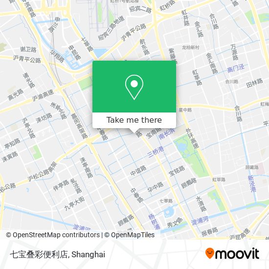 七宝叠彩便利店 map