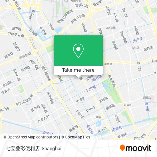 七宝叠彩便利店 map