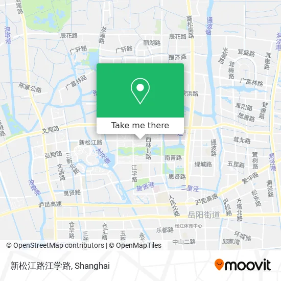新松江路江学路 map